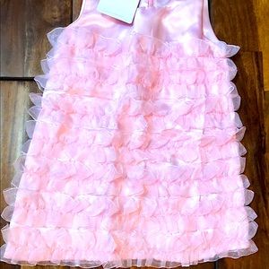 NWT Ruffle Butts satin spring summer dress 12/18m